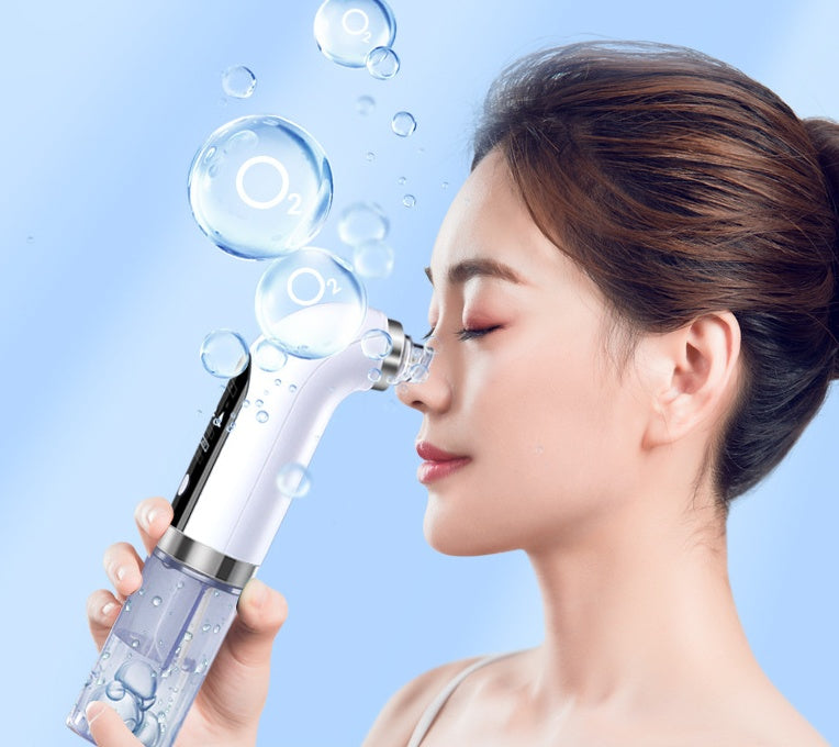 HydraSkin: Rechargeable Blackhead Vacuum & Comedone Extractor