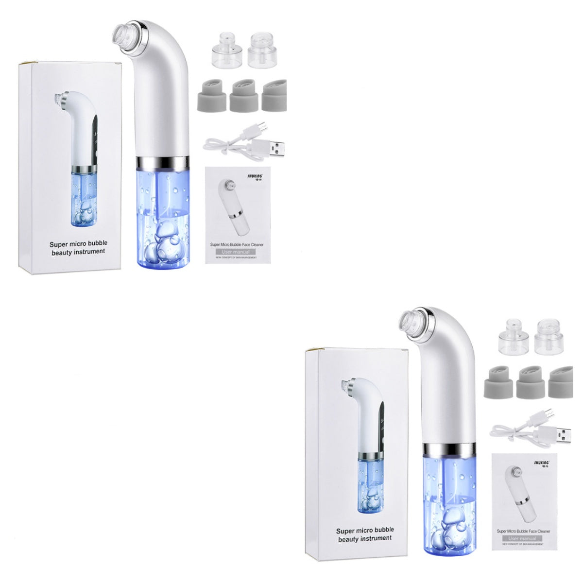 HydraSkin: Rechargeable Blackhead Vacuum & Comedone Extractor