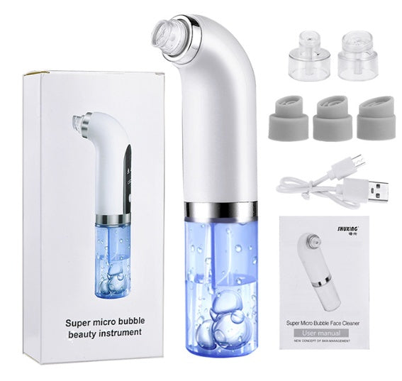 HydraSkin: Rechargeable Blackhead Vacuum & Comedone Extractor